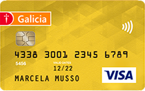 Galicia Visa Gold - Tarjeta de crédito